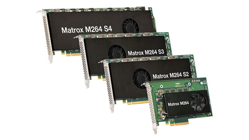 The M264 family of H.264 Codec Cards